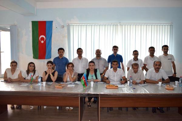 Lənkəranda “Əmək müqaviləsi: gələcəyə təminat” adlı təlim keçirilib